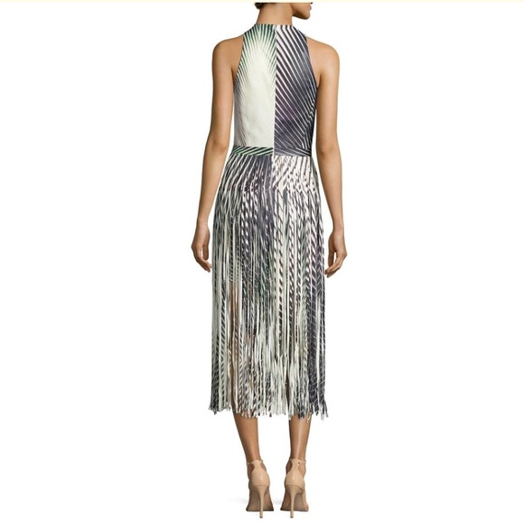 Tamara Mellon Fringe Leather Dress Size 2 NEW - Picture 2 of 10